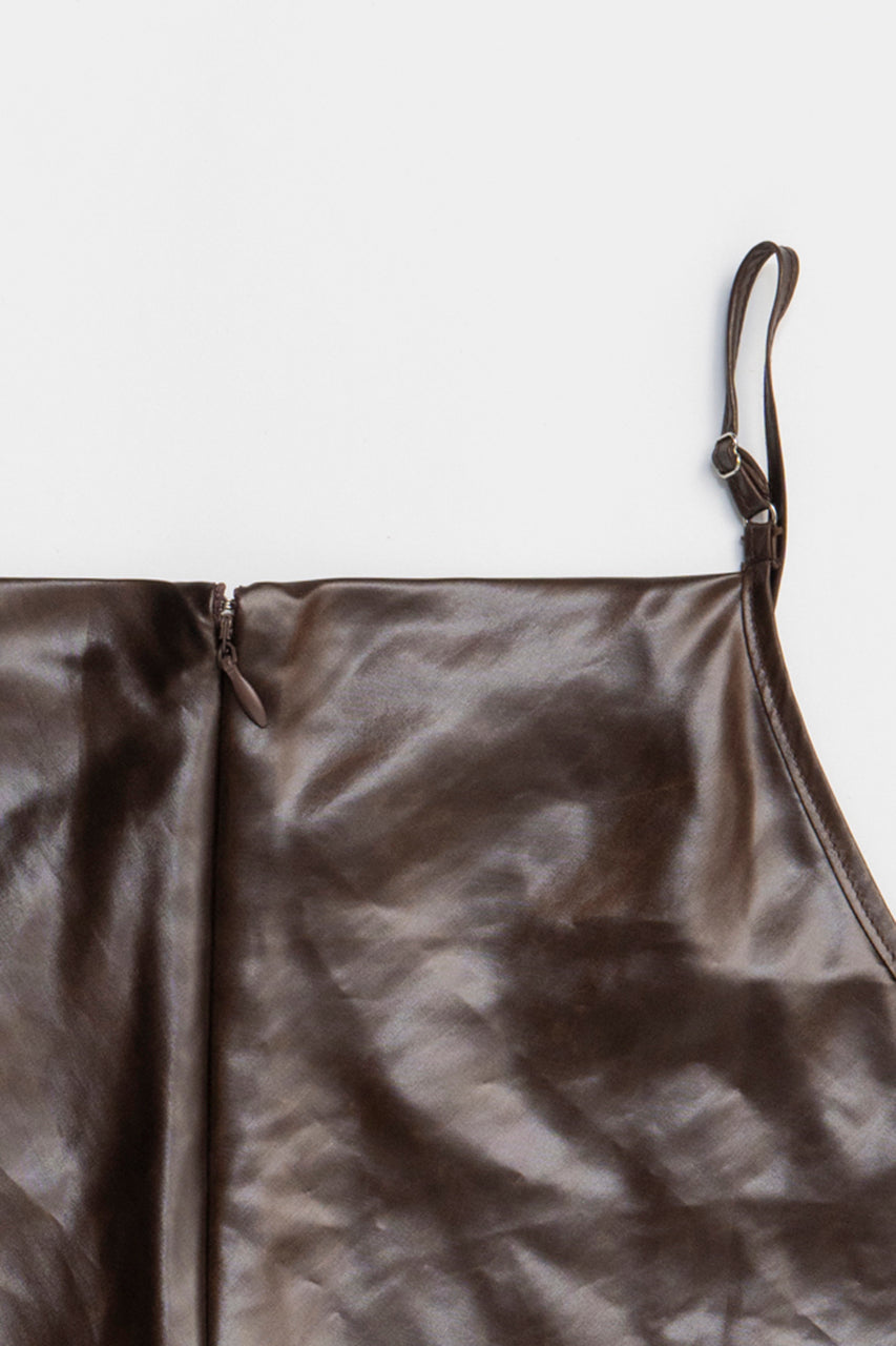 Leather Satin Camisole - 2026 SPRING