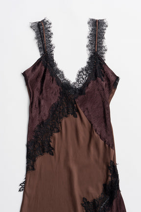 Asymmetrical Lingerie Dress - 26SUMMER