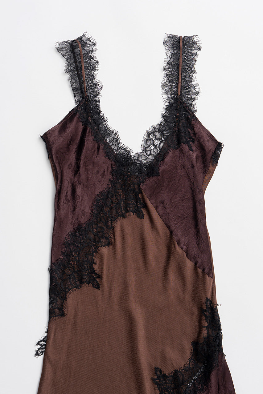 Asymmetrical Lingerie Dress - 26SUMMER