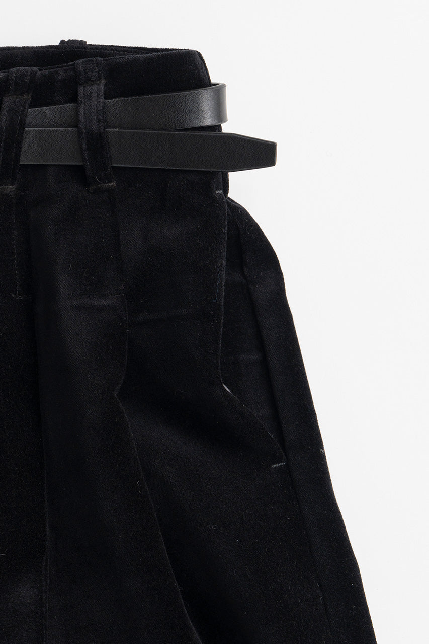 Velvet Barrel Pants - 2026WINTER