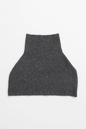 High-Neck Cape Knit - 2026WINTER