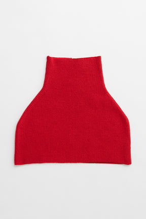 High-Neck Cape Knit - 2026WINTER