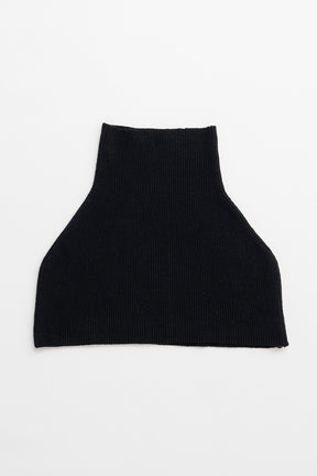 High-Neck Cape Knit - 2026WINTER