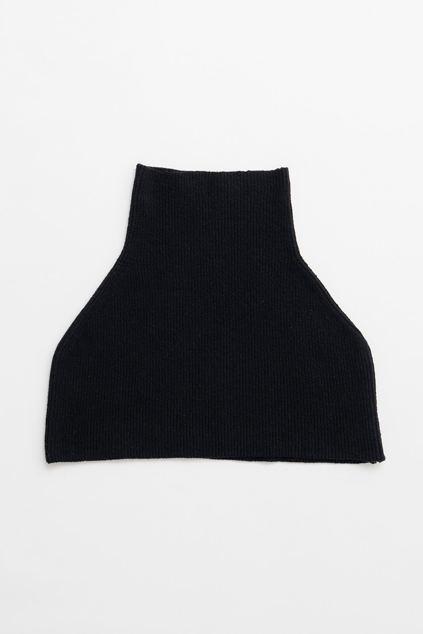 High-Neck Cape Knit - 2026WINTER