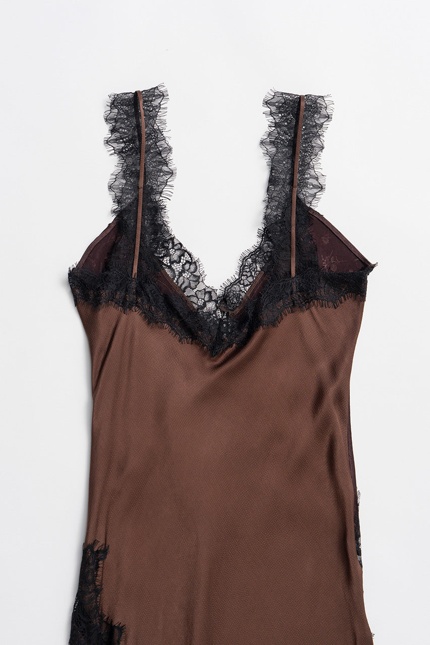 Asymmetrical Lingerie Dress - 26SUMMER