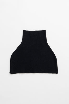 High-Neck Cape Knit - 2026WINTER