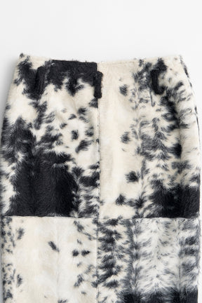 Haircalf Jacquard Skirt - 2026WINTER