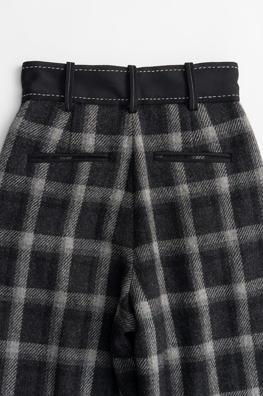 Hand-Like Stitch Tuck Pants - 2026WINTER