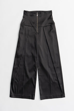 Satin High-Waist Pants - 2026WINTER