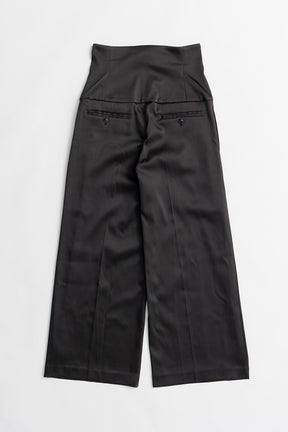 Satin High-Waist Pants - 2026WINTER