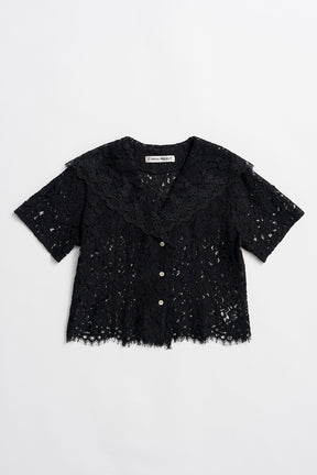 Scallop Lace Sailor Shirt - PRE ORDER