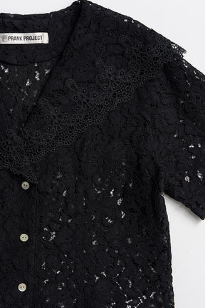Scallop Lace Sailor Shirt - PRE ORDER