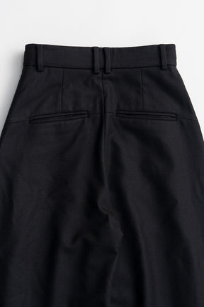 Belted Cocoon Flannel Pants - 2026WINTER