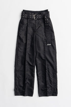Eyelet Belt Pants - 2026WINTER