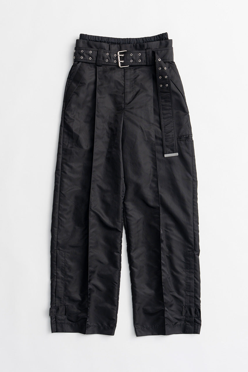 Eyelet Belt Pants - 2026WINTER