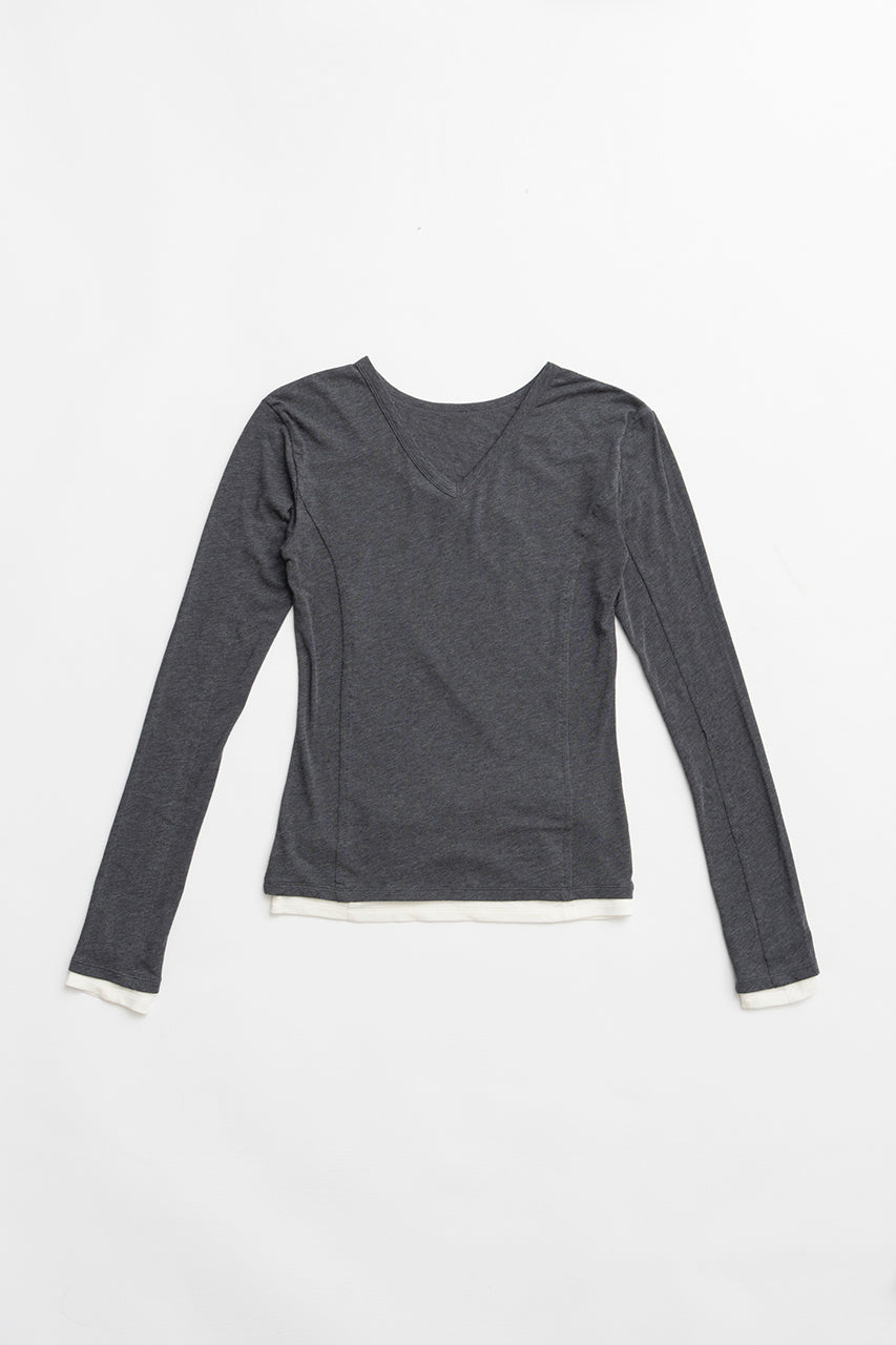 Double Neck Layered Top - 2026 SPRING