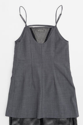 [SALE] MESH COMBI CAMI Dress