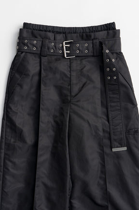 Eyelet Belt Pants - 2026WINTER