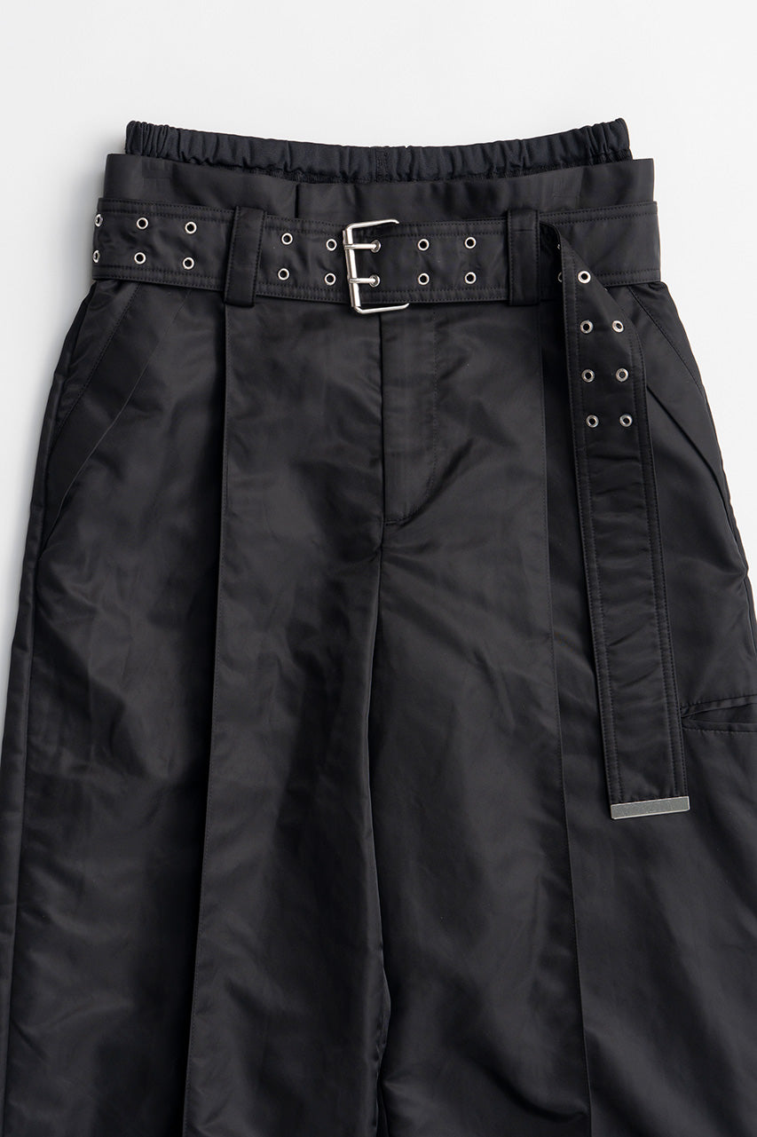 Eyelet Belt Pants - 2026WINTER