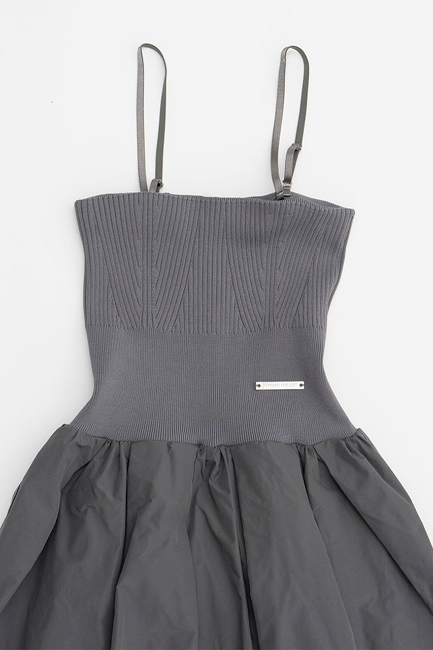 【PRE ORDER】Knit Combi Bare Dress