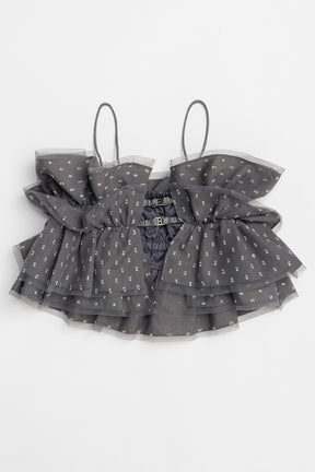 DOT Jacquard Bustier