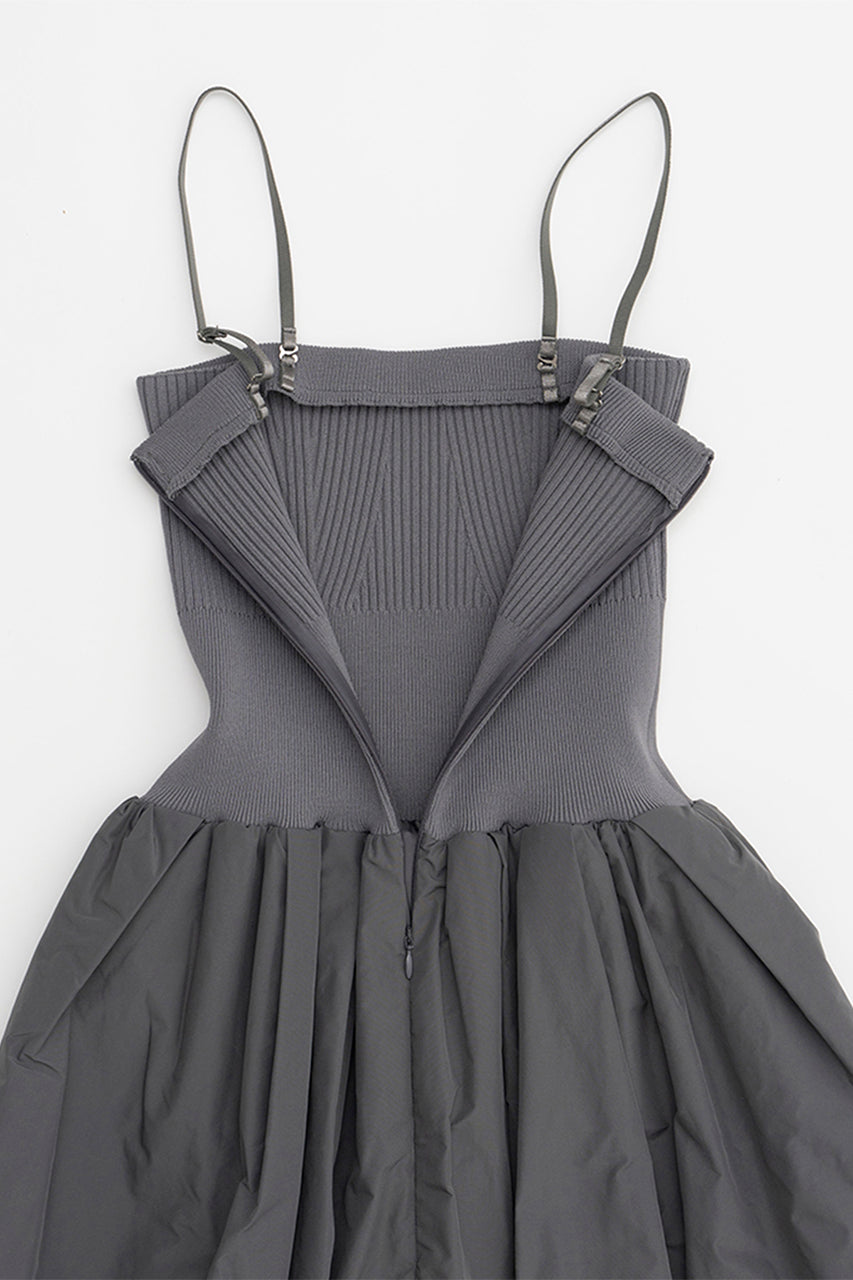 【24SUMMER PRE ORDER】Knit Combi Bare Dress