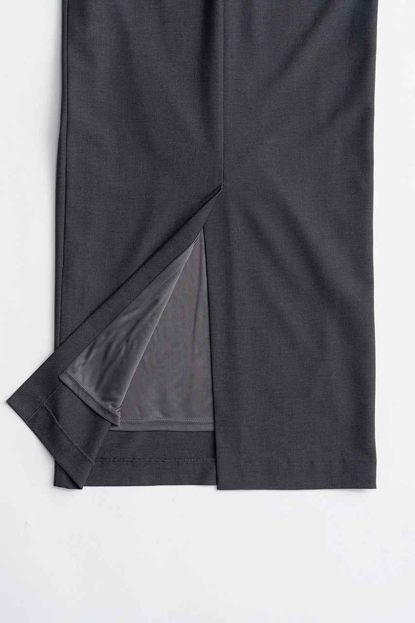 Wide Belt Long Skirt - 2026WINTER