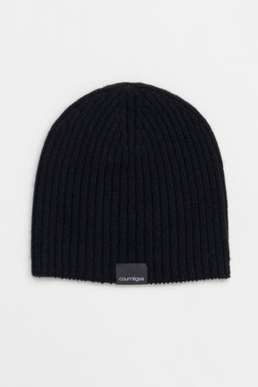 AC Ribbed Lambswool Beanie