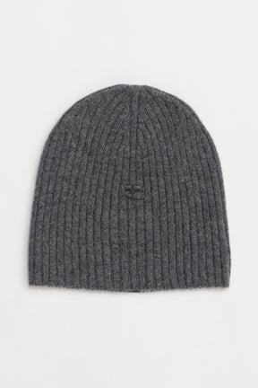 AC Ribbed Lambswool Beanie