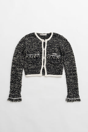 Front Charm Knit Jacket - 2026 SPRING