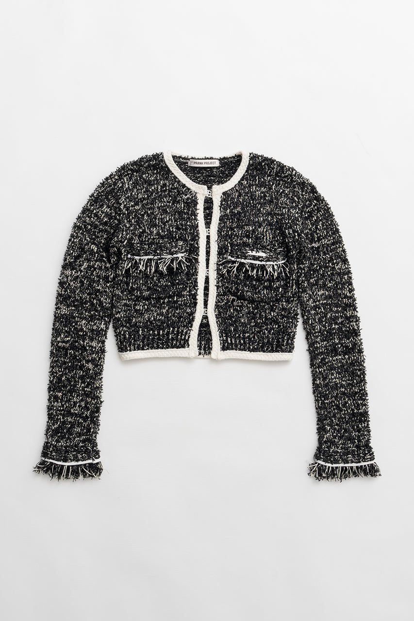 Front Charm Knit Jacket - 2026 SPRING