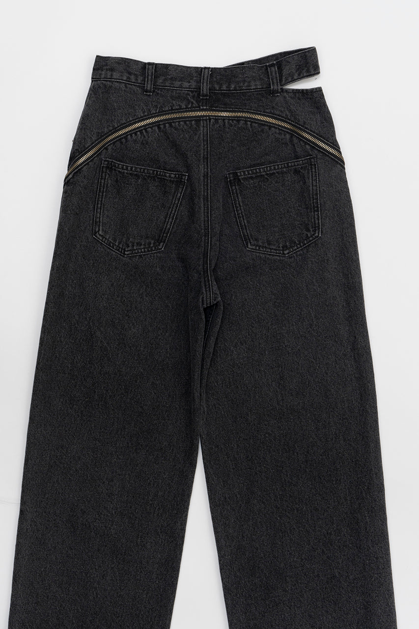 Long Zipper Jeans