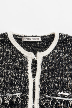 Front Charm Knit Jacket - 2026 SPRING