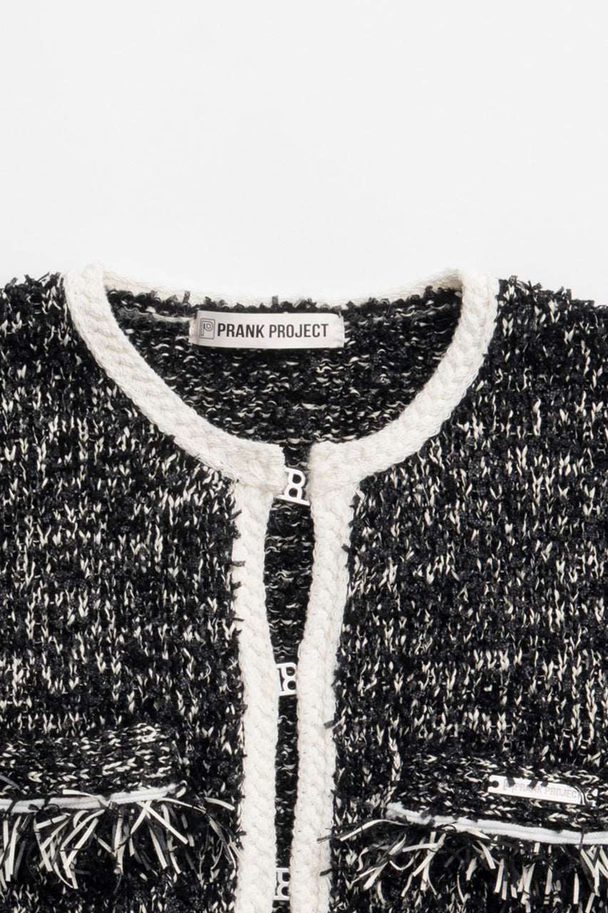 Front Charm Knit Jacket - 2026 SPRING