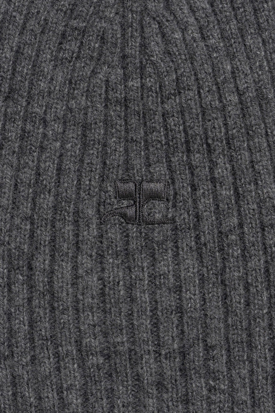 AC Ribbed Lambswool Beanie