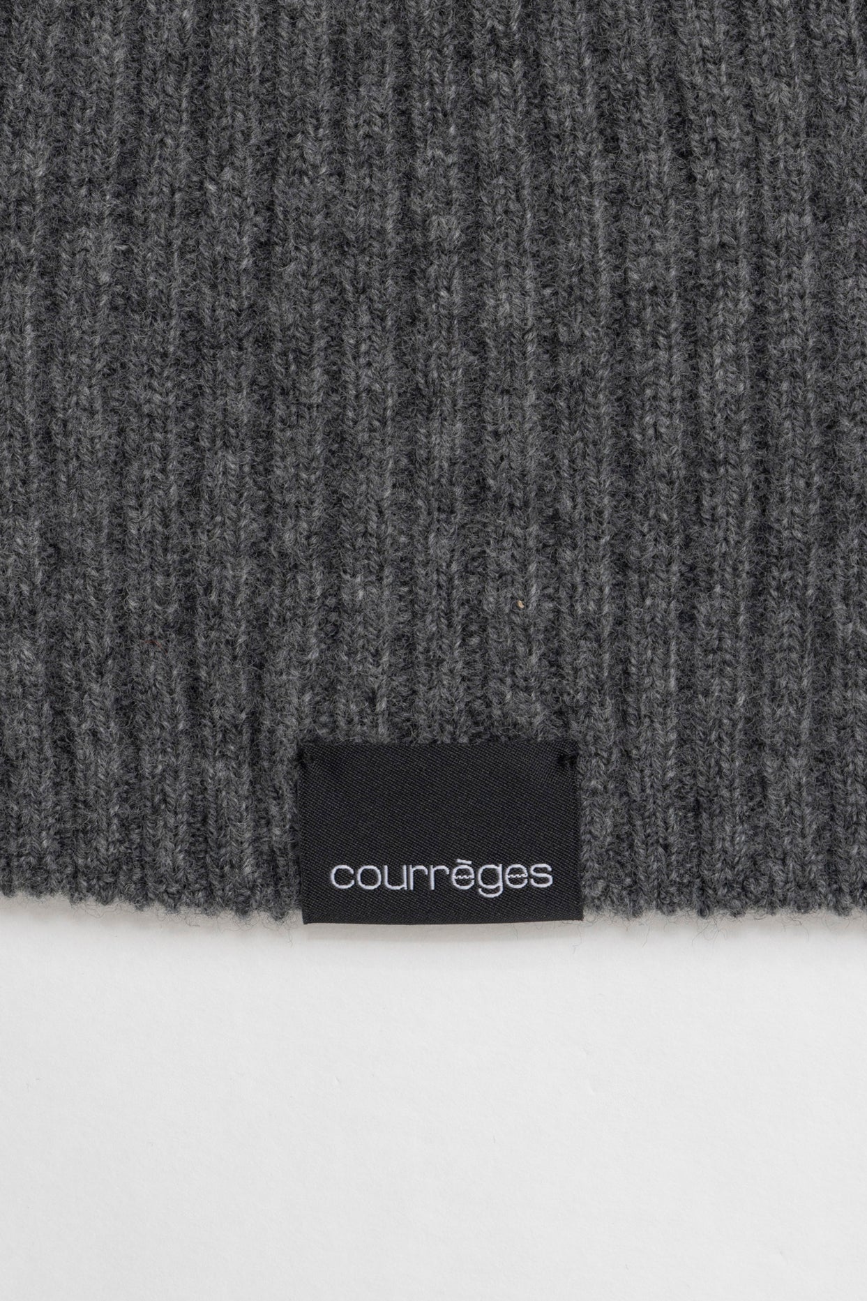 AC Ribbed Lambswool Beanie