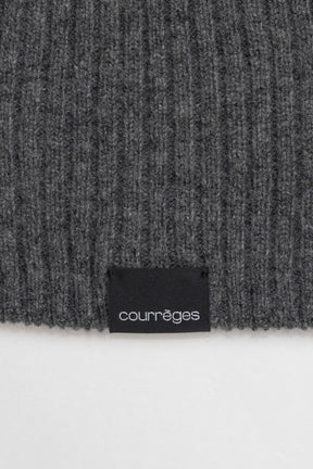 AC Ribbed Lambswool Beanie