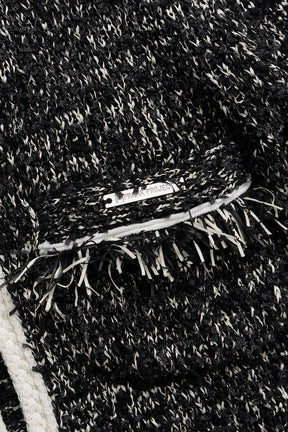 Front Charm Knit Jacket - 2026 SPRING