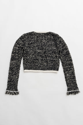 Front Charm Knit Jacket - 2026 SPRING