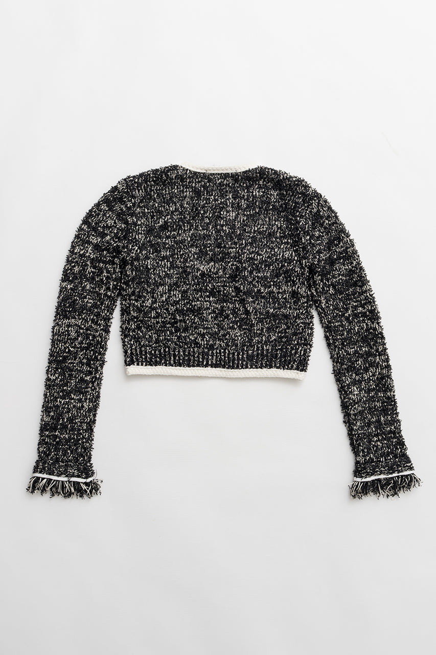 Front Charm Knit Jacket - 2026 SPRING