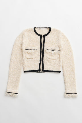 Front Charm Knit Jacket - 2026 SPRING