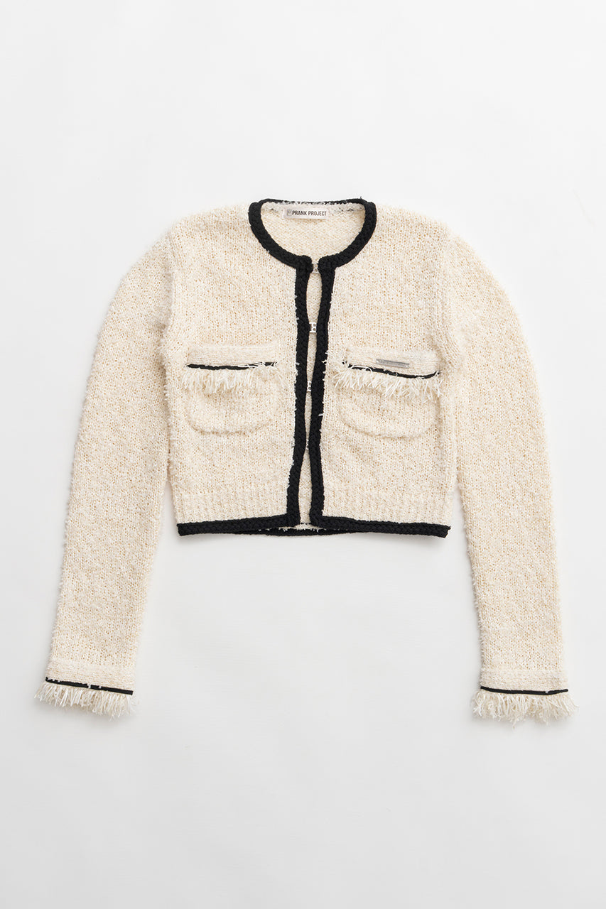 Front Charm Knit Jacket - 2026 SPRING