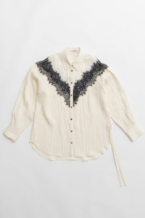 Lace Combination Shirts - 2026 SPRING