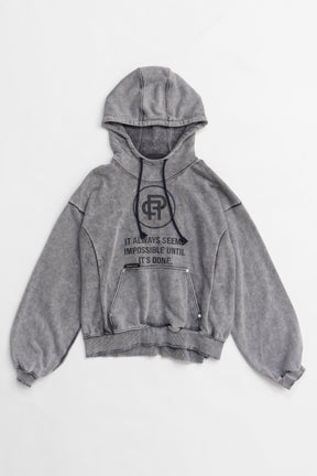 【24WINTER PRE ORDER】Washed Logo Hoodie