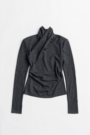 Washable Wool Cache-Coeur Top - 2026WINTER