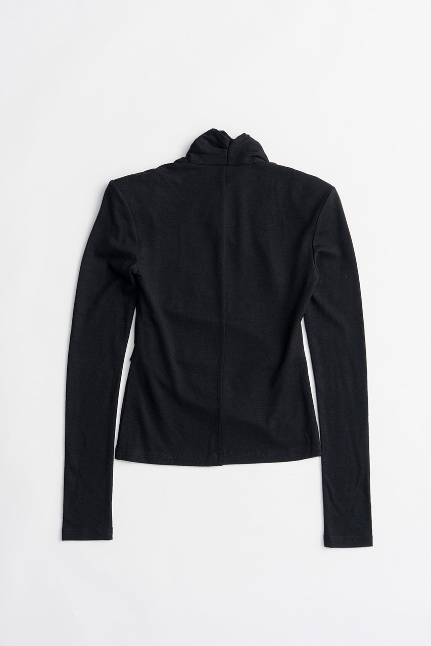 Washable Wool Cache-Coeur Top - 2026WINTER