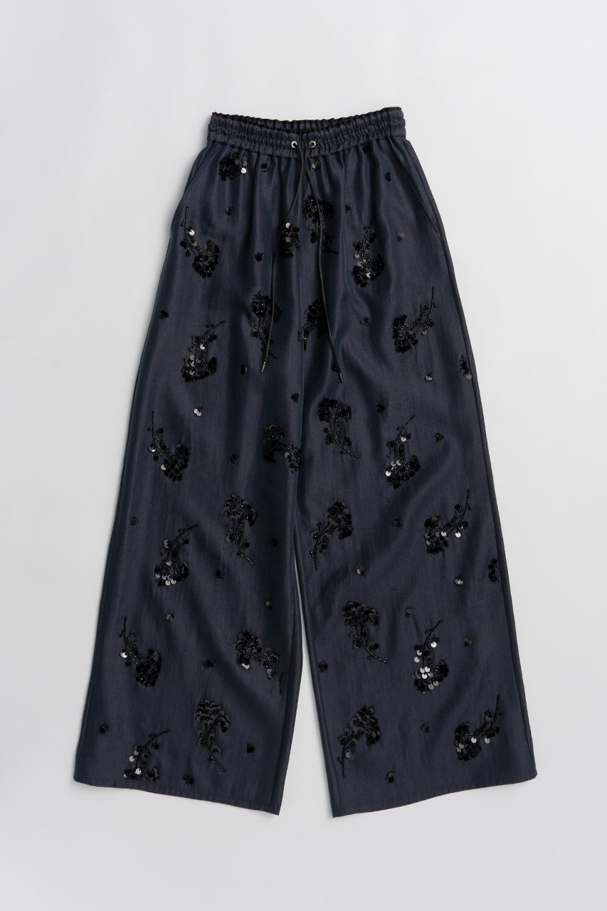 Embroidered Easy Pants - PRE ORDER