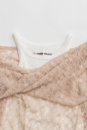 Off-Shoulder Layered Top - 2026 SPRING