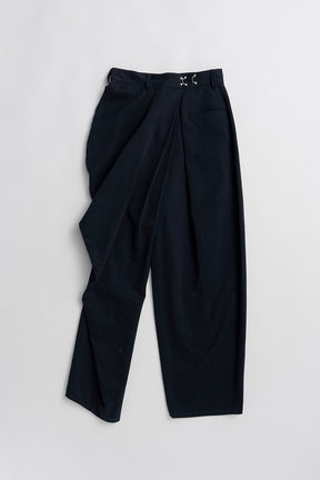 Asymmetrical Drape Pants - PRE ORDER