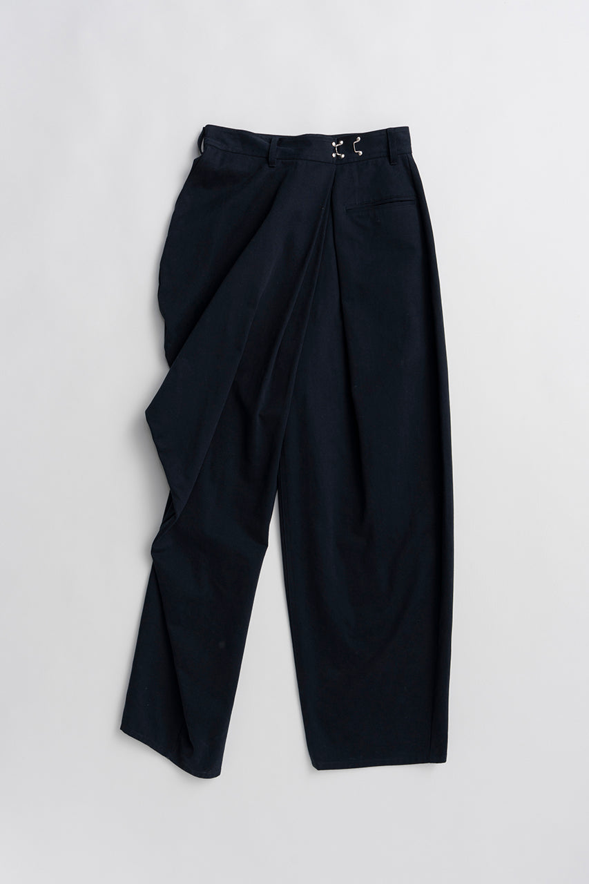Asymmetrical Drape Pants - PRE ORDER